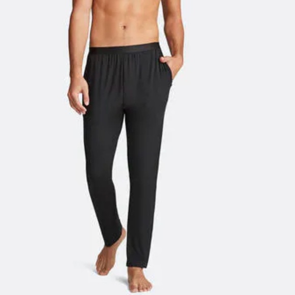 ME UNDIES Men's Lounge Pants Loungewear Pajama Casual Black XL - Picture 1 of 9